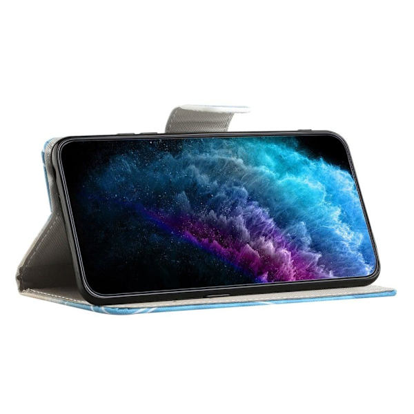 Wonderland Motorola Moto E13 Flip Etui - Ugler Multicolor