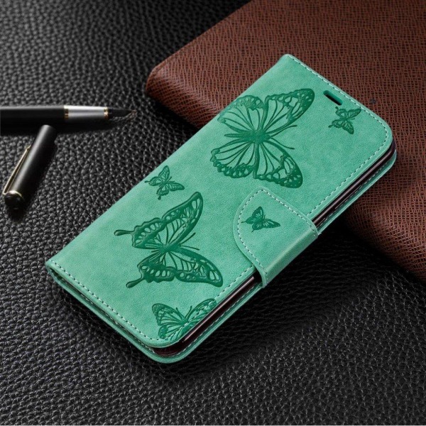 Butterfly Huawei P30 Lite kotelot - Vihreä Green