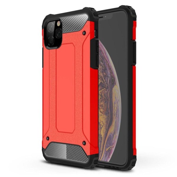 Armour Guard iPhone 11 Pro Max kuoret - Punainen Red