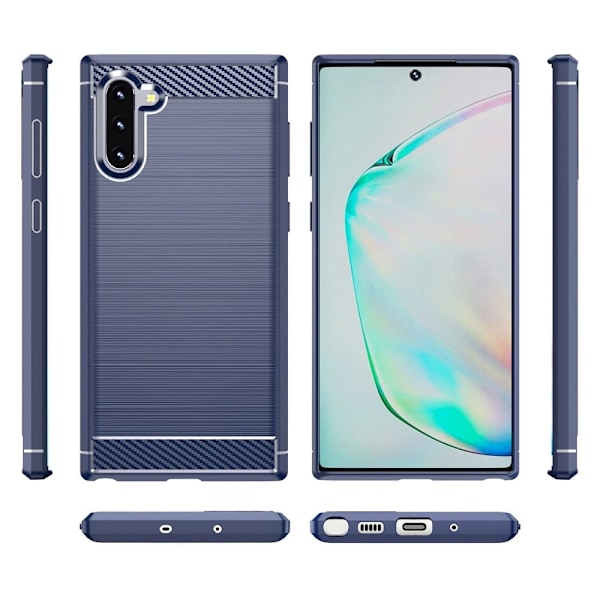 Carbon Flex Samsung Galaxy Note 10 skal - Blå Blå