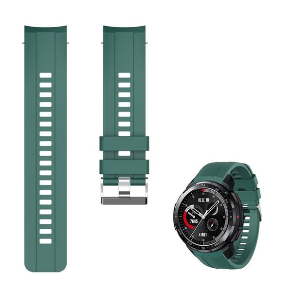 Honor Watch GS Pro silikoninen kellonauha - Vihreä Green