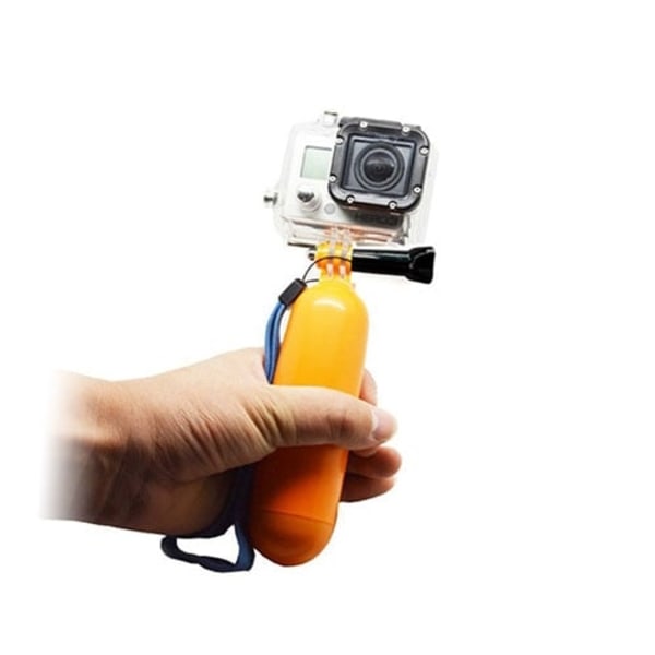 Håndholdt flydende bobber til GoPro - Gul Yellow
