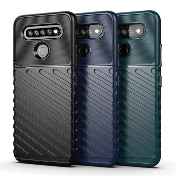 Thunder LG K51s / K41s Etui - Svart Black