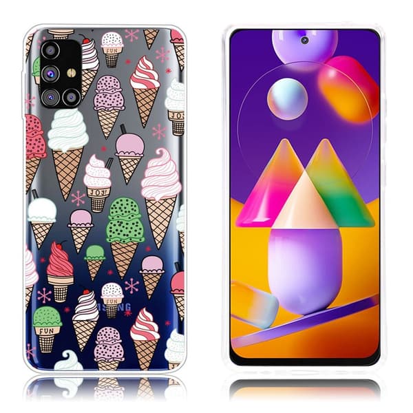 Deco Samsung Galaxy M31s kotelot - Jäätelö Multicolor