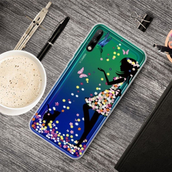 Deco Huawei P40 Lite E skal - Vacker Flicka multifärg