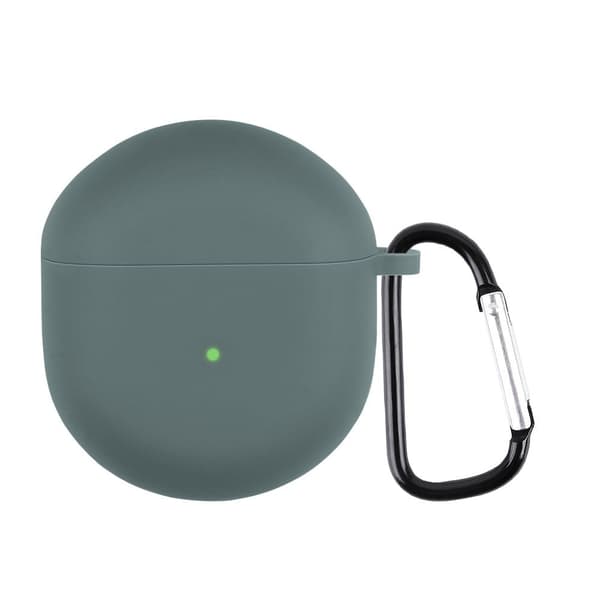 OnePlus Buds silikoneetui med karabinhage - Midnatsgrøn Green