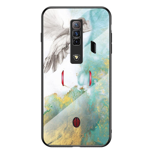 Fantasy Marble ZTE nubia Red Magic 7 deksel - Flygende Due-Marmor Multicolor