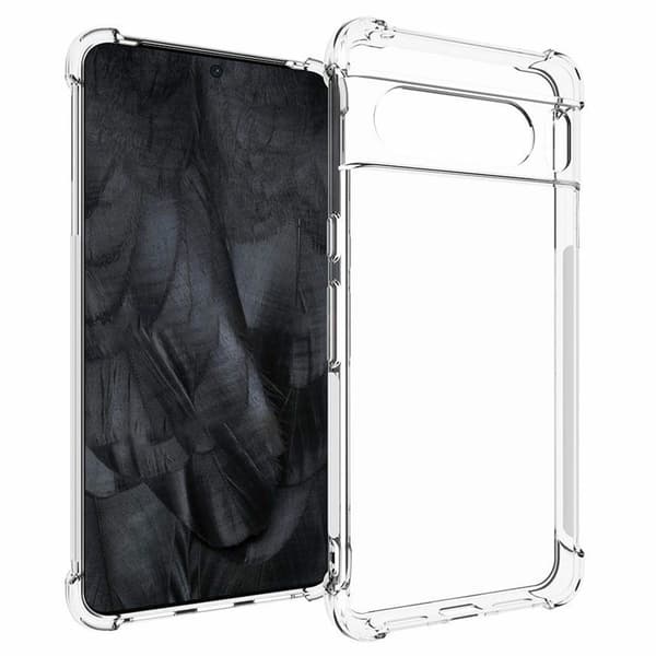 Lux-Case Airbag suojakotelo Google Pixel 8 Pro:lle Transparent