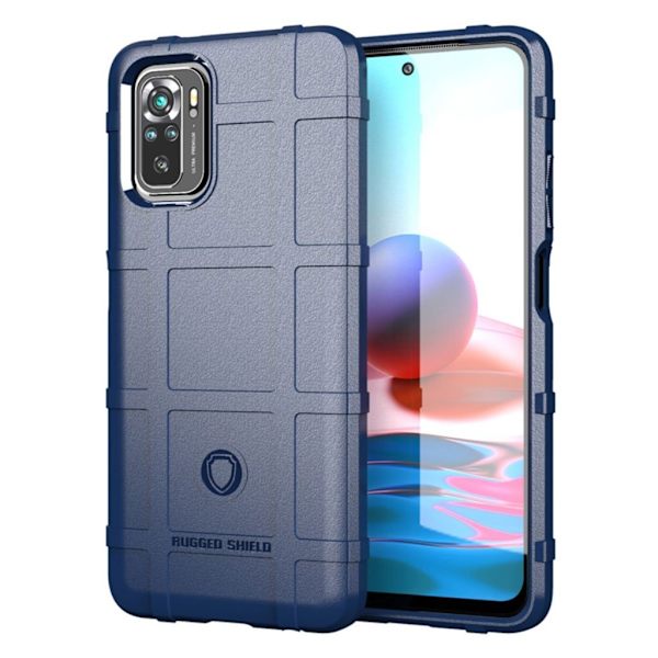 Rugged Shield Xiaomi Redmi Note 10S / Xiaomi Redmi Note 10 kotelot - Sininen Blue