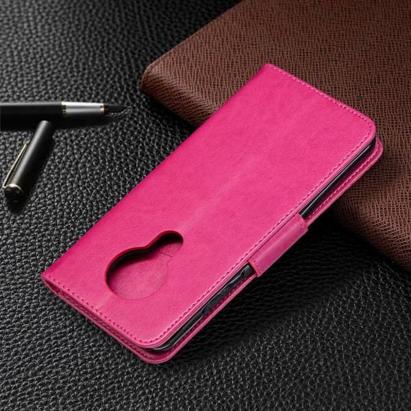 Butterfly Nokia 5.3 skinnveske - Rose Pink