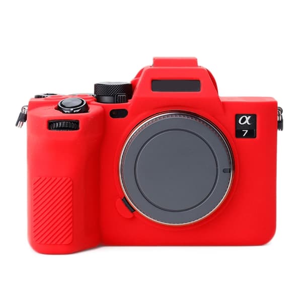 Silikonskydd för Sony A7 IV - Röd Röd