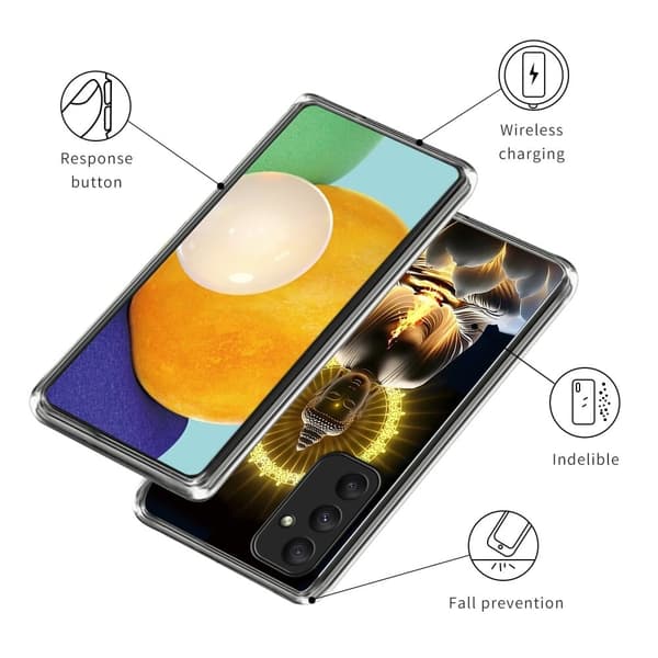 Vibe Samsung Galaxy A55 deksel - Style M Gold