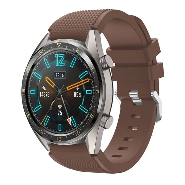 Huawei Watch GT silikoneurrem - brun Brown