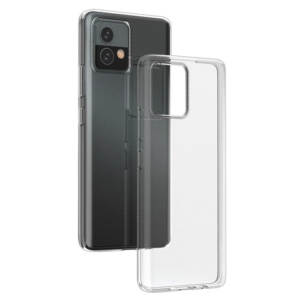 Ultratyndt gennemsigtigt etui til Motorola Moto G72 Transparent