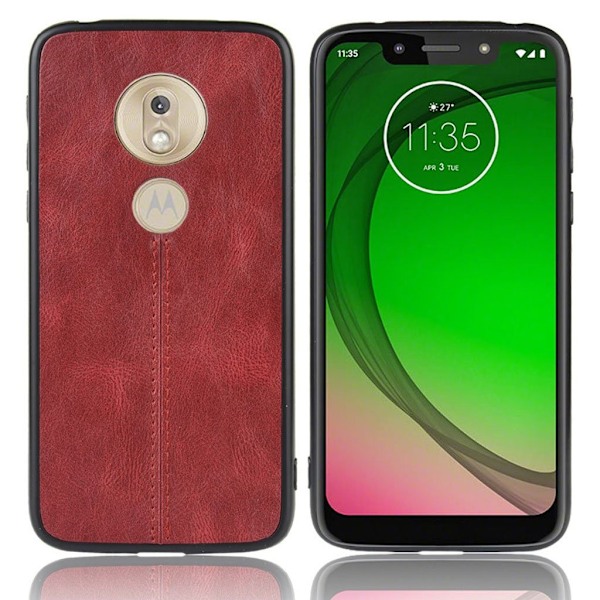 Admiral Motorola Moto G7 Play kuoret - Punainen Red