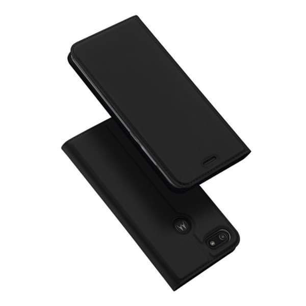 Dux Ducis Skin Pro Moto E6 Play -puhelimelle - Musta Black