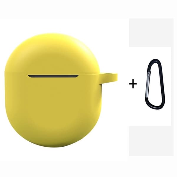 OnePlus Buds holdbar silikone etui - gul Yellow