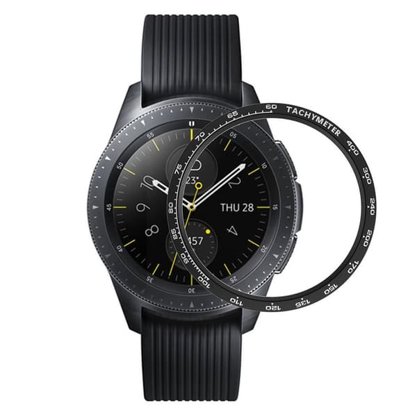 Samsung Galaxy Watch (42mm) Rustfritt Stål Bezel - Svart Black