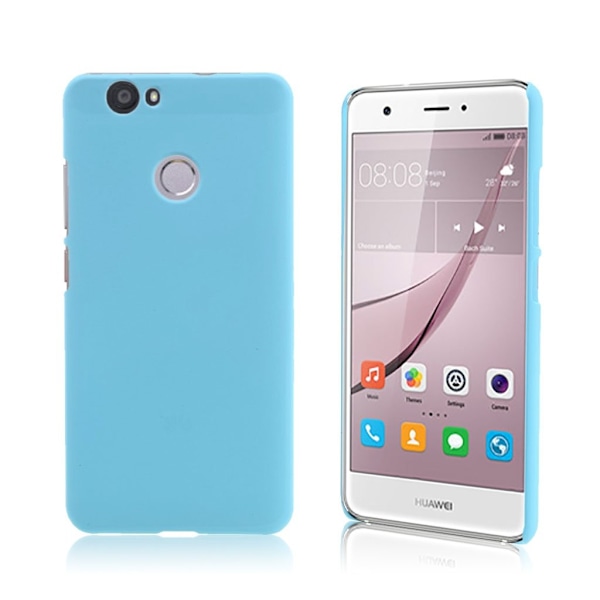 Huawei Nova gummiert deksel - Lyseblå Blue