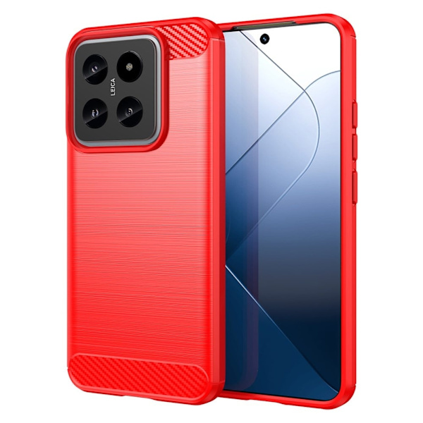 Carbon Flex Xiaomi 14 kotelot - Punainen Red