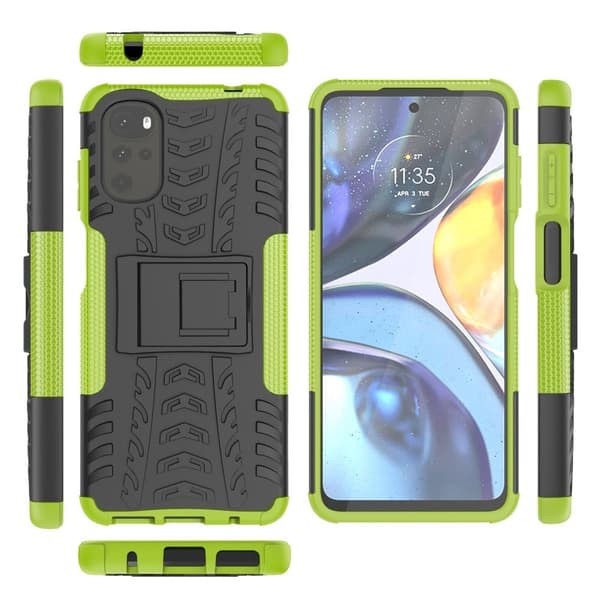 Offroad Motorola Moto G22 cover - Grøn Green