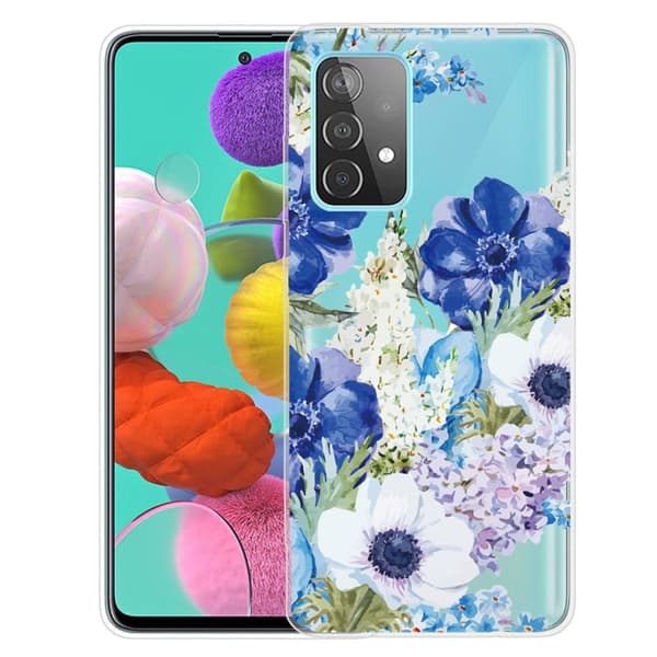 Deco Samsung Galaxy A73 Suojakotelo - Flowers Multicolor