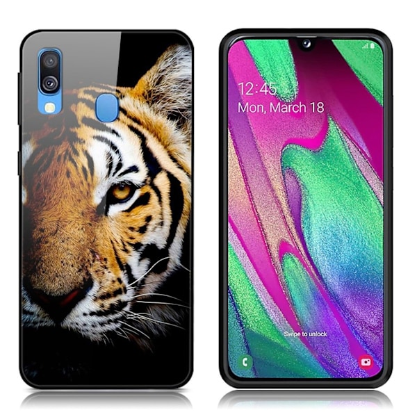 Fantasy Samsung Galaxy A40 kuoret - Tiikeri Orange