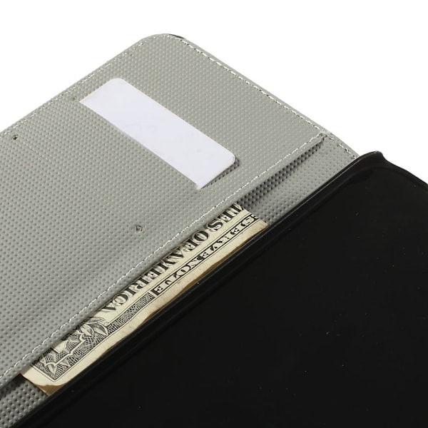 Moberg Huawei Ascend G7 Läder Flip Fodral - Söta Paris multifärg