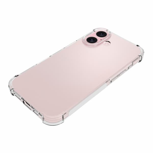 Lux-Case Airbag iPhone 16 cover Transparent