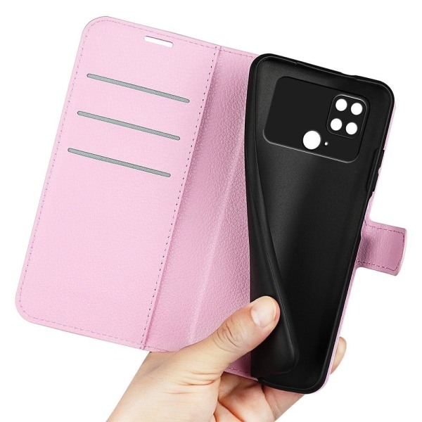 Classic Xiaomi Poco C40 Läppäkotelo - Pinkki Pink