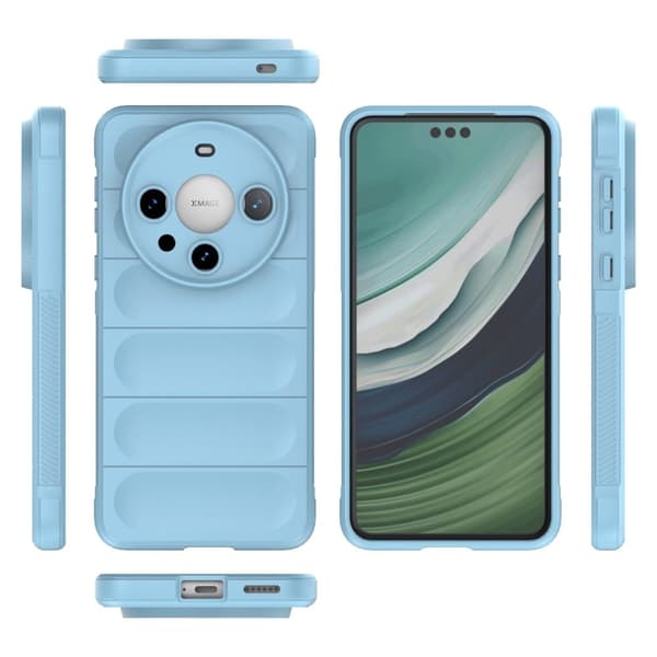 Blødt grebsformet cover til Huawei Mate 60 Pro - Blå Blue
