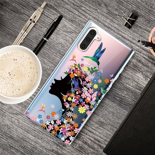 Deco Samsung Galaxy Note 10 skal - Vacker Flicka multifärg