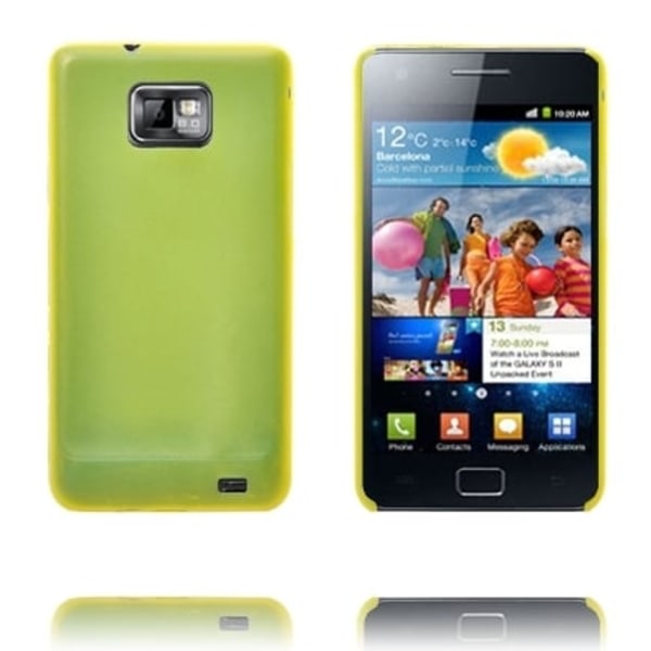 Slim Series (Gul) Samsung Galaxy S2 Skal Gul