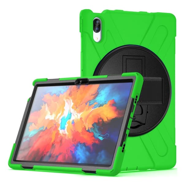 Lenovo Tab P11 Pro 360 roterbart kickstand + silikonfodral - Grön Grön