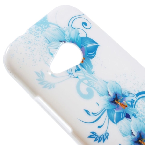 Westergaard (Blå Blomster) HTC One Mini 2 Cover Blue