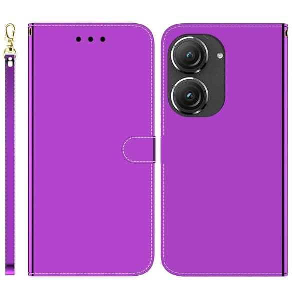 Mirror ASUS Zenfone 9 Flip Etui - Lilla Purple