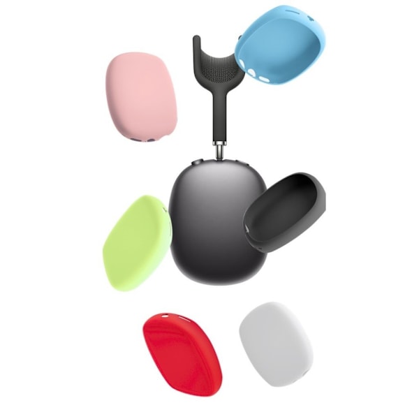 Airpods Max mjukt silikonskydd - Vit Vit