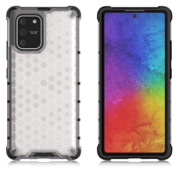 Bofink Honeycomb Samsung Galaxy S10 Lite skal - Vit Vit