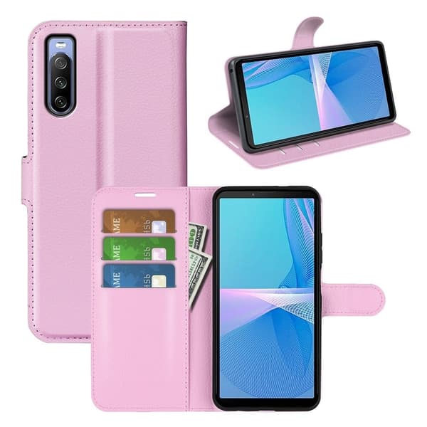 Classic Sony Xperia 10 IV fodral - Rosa Rosa