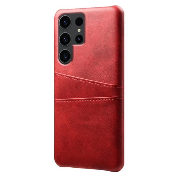 Dual Card Samsung Galaxy S24 Ultra deksel - Rød Red