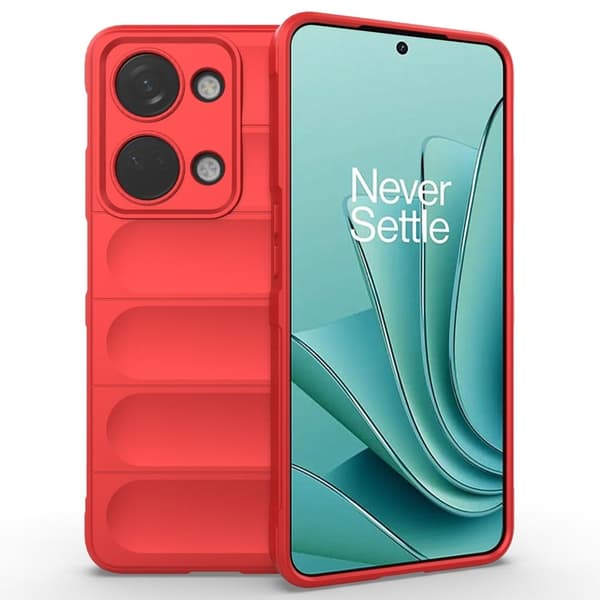 Deksel med mykt grep for OnePlus Nord 3 / OnePlus Ace 2V - Rød Red