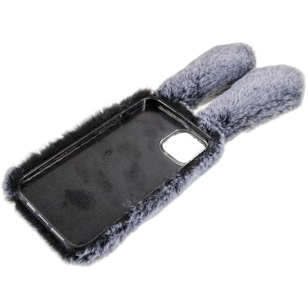 Bunny iPhone 14 Plus Deksel - Mørkegrå Silver grey
