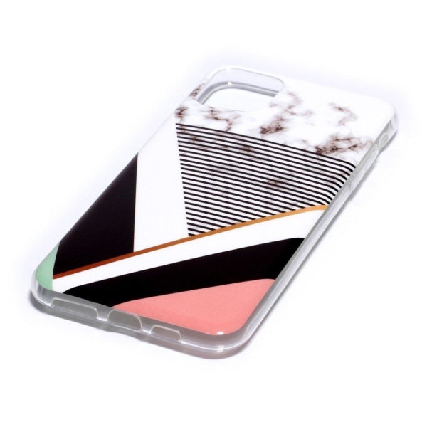 Marble iPhone 11 Pro Max kuoret - Marmori Raidallinen Kuvio Multicolor