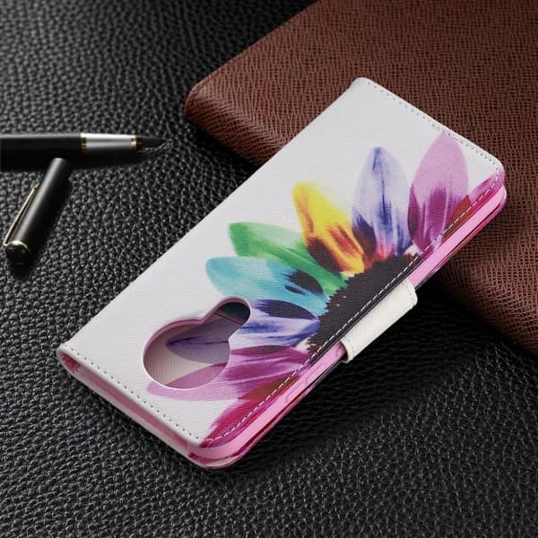 wonderland Nokia 3.4 flip etui - farverig blomst Multicolor