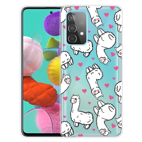Deco Samsung Galaxy A23 skal - Alpackor Vit