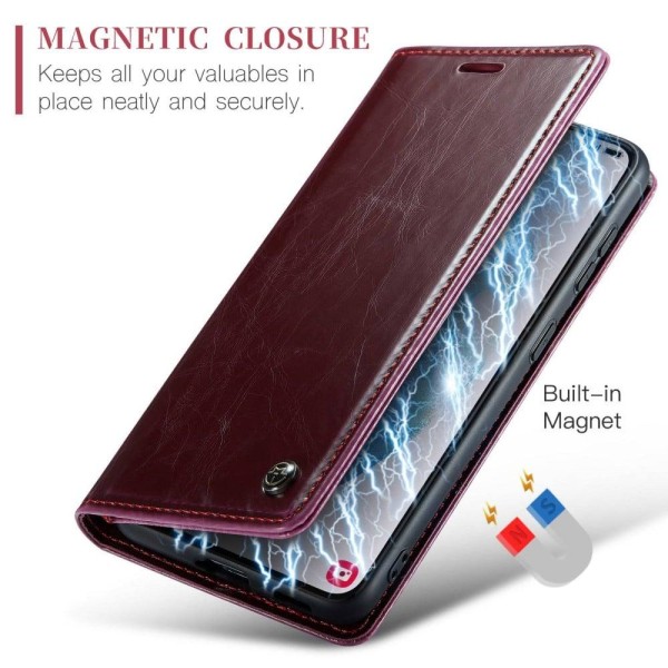 CaseMe Samsung Galaxy S21 Plus 5G Smooth Suojakotelo - Punainen Red