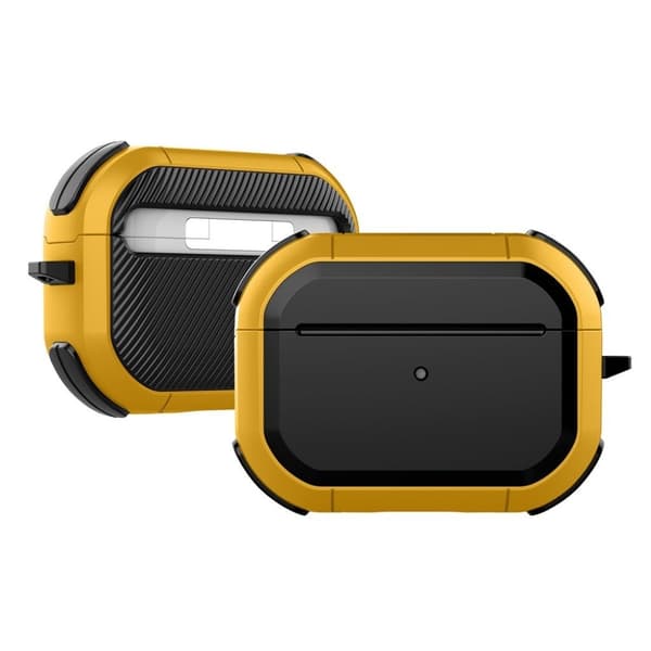 Airpods Pro gummiert etui - Gul Yellow