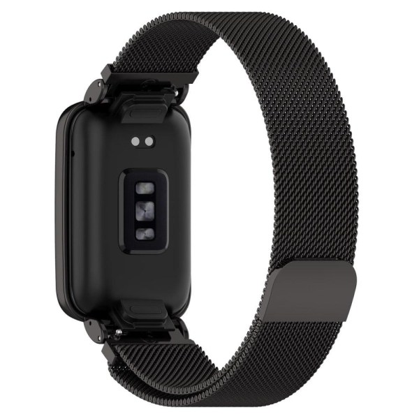 Xiaomi Mi Band 7 Pro stainless steel watch strap with cover - Bl Black