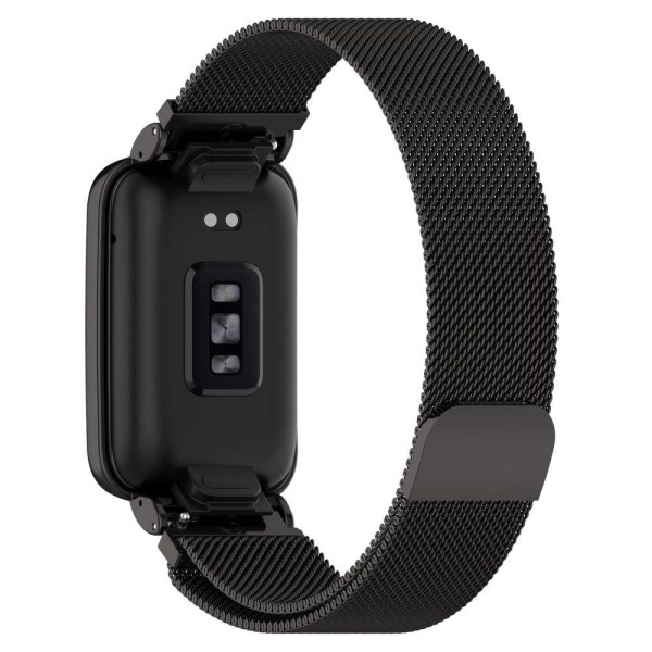 Xiaomi Mi Band 7 Pro urrem i rustfrit stål med cover - Sort Black