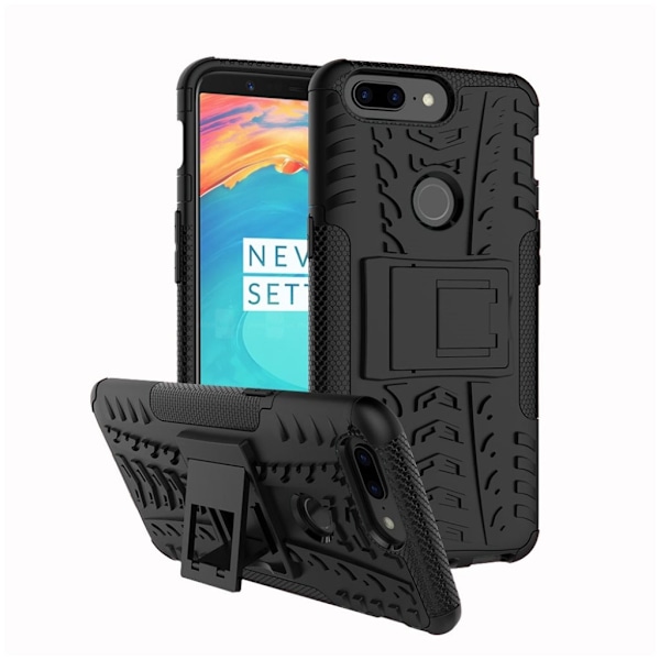 OnePlus 5T kestävä suojakuori - Musta Black